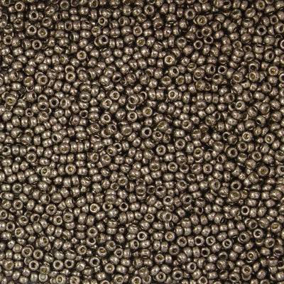 45-1194222.SLC.jpg 11/0 Seed Bead - Duracoat Galvanized Pewter Image