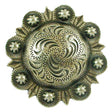 115-86102.SLC.jpg 1 1/4" Spiral Berry Concho - Old Silver Image