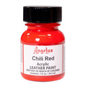 Chili Red Angelus Leather Acrylic Paint, 1-ounce size