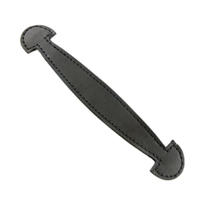 10"x1 3/8" Black Veg Tan Tabbed Handle