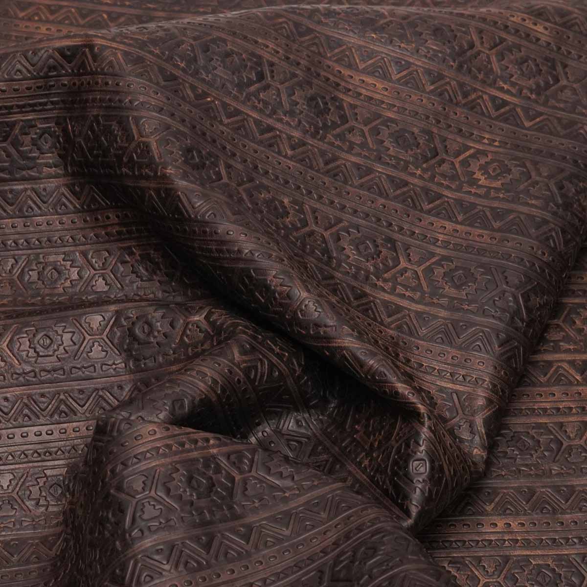 ALCS.Brown.04.jpg Authentic Lightning Embossed Cow Image