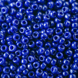 15/0 Seed Beads - Duracoat Opaque Dyed Dark Navy Blue 8.2g