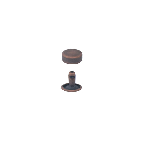 RFR.Antique Copper.9mm.01.jpg Raised Flat Rivets - 100 Pack Image