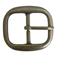 131-156524.SLC.jpg 1 1/4" Economy Center Bar Buckle - Antique Brass Plate Image