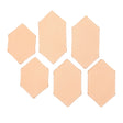 100-1064.SLC.2.jpg Large Honeycomb Veg Tan Earring - 6 Pair Image