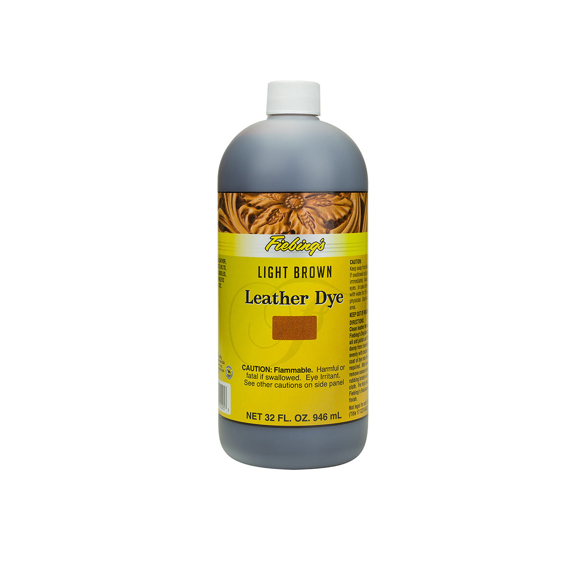 34-210105.SLC.01.jpg Fiebings Leather Dye - Light Brown 32oz Image