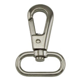 1 1/8" Oval Push Gate Swivel Snap