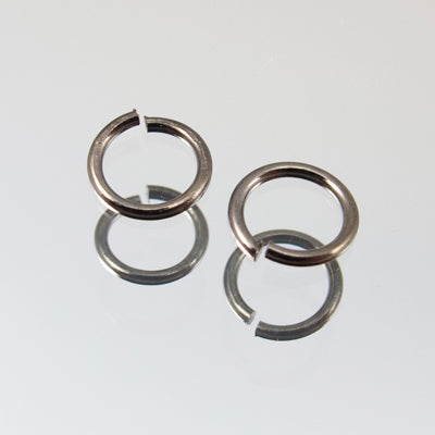 339-126.SLC.jpg 6mm Jump Rings - Gunmetal 20pk Image