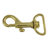 1" Swivel Spring Snap - Gold Plate