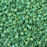 Delica Bead - Matte Opaque Greeen AB DB877