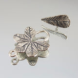 18mm Small 5 Leaf Toggle - Silver Plate