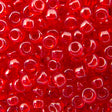 45-89141.SLC.jpg 8/0 Seed Beads - Transparent Ruby 22g Image