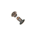 Antique Copper Hammered Single Cap Rivets