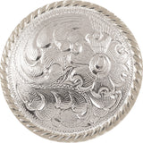 280-794302.SLC.jpg 1" High Sierra Concho - Silver Plate Image