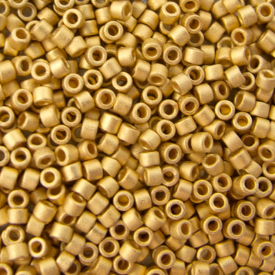 45-113331.SLC.jpg Delica Bead - Matte Bright Gold 24kt Plated DB331 Image