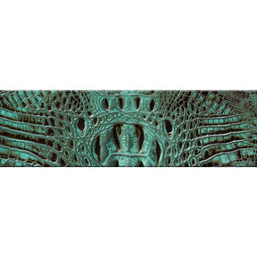 Aqua Brown Italian Hornback Strips