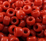 Red Pony Beads - 250pk