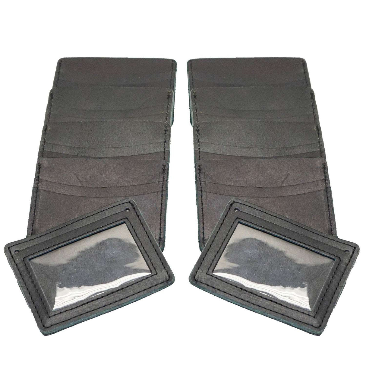 RMWID.Black.05.jpg Minimalist Wallet w/ID Window - 10 Pack Image