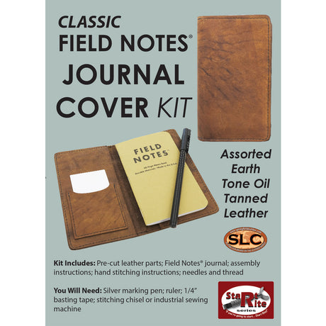 144-10024.SLC.jpg Classic Oil Tan Field Notes Journal Cover Kit Image