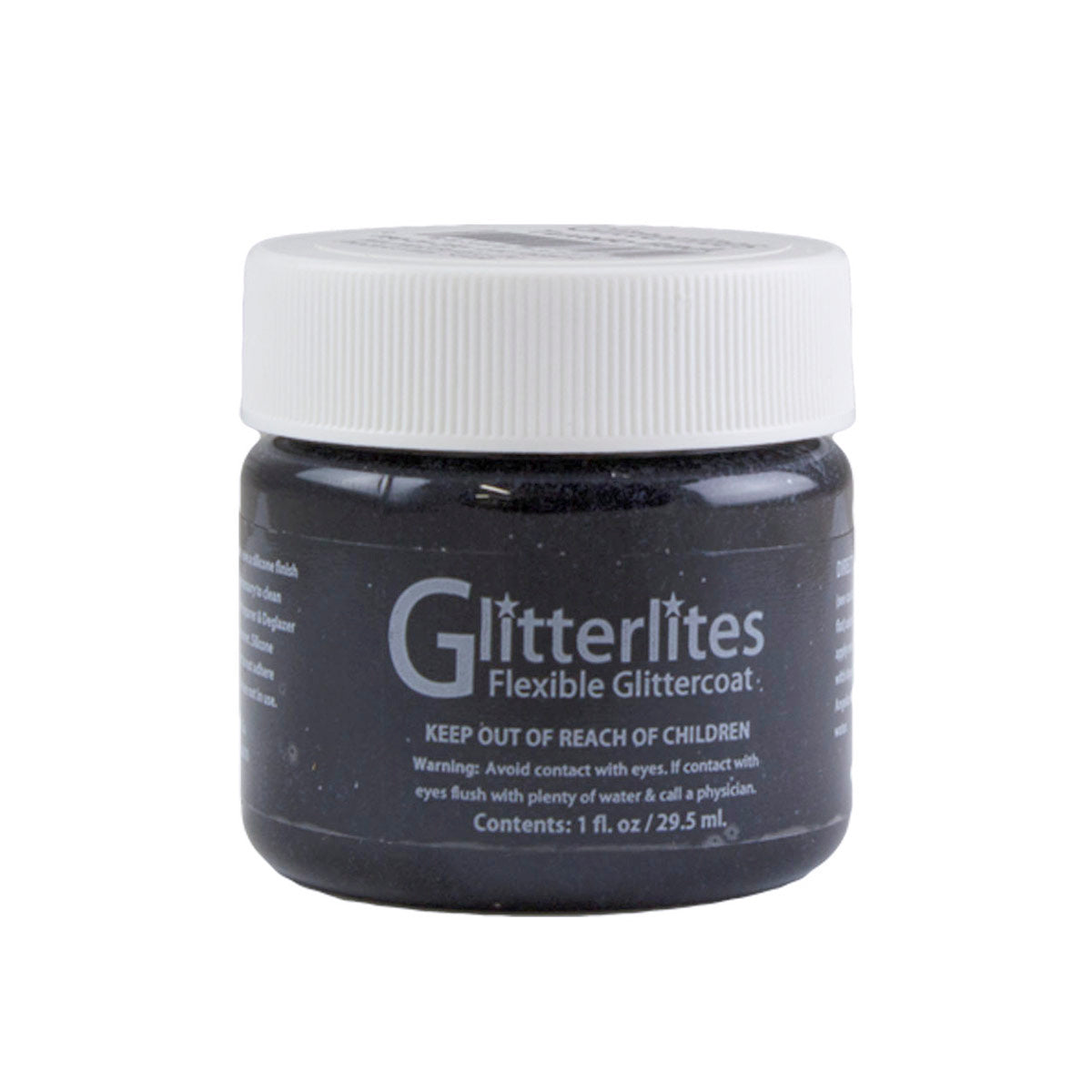 AGLP.Tuxedo Black.01.jpg Angelus Glitterlite Paints Image