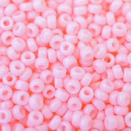 45-1594466.SLC.01.jpg 15/0 Seed Beads - Duracoat Opaque Dyed Ballerina 8.2g Image