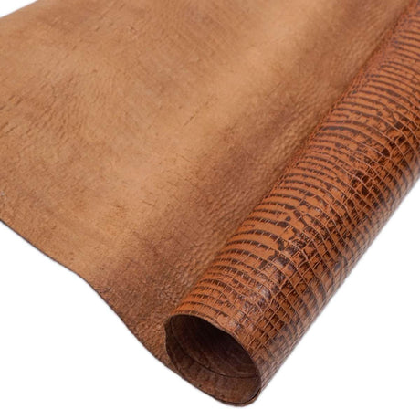 371-17903.SLC.1.jpg Embossed Gator on Cow - Cognac Image