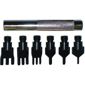 7pc Thonging Chisel Set