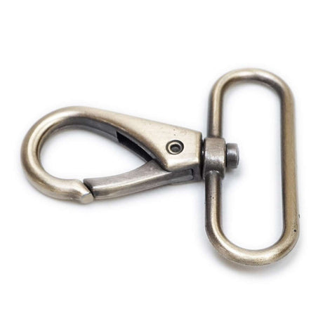 020-800835.SLC.3.jpg 1 1/2" Push Gate Swivel Snap - Antique Brass Image