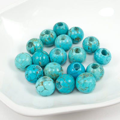 185-14.SLC.jpg 12mm Dyed Howlite Strand Image