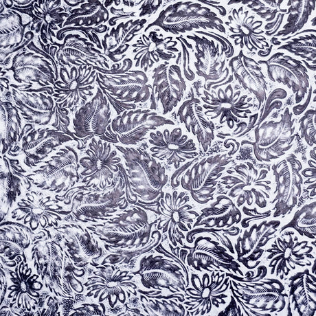 DFL.White and Black.04.jpg Daisy Floral Embossed Cow Image