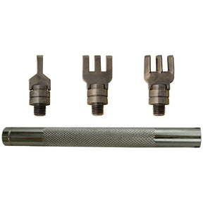 5/32" 4pc Buckstitch Chisel Set