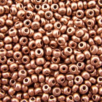 229-1017.SLC.jpg Seed Beads 10/0 Matte Metallic Copper - 20g Image