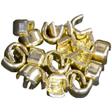 YKK #5 Top Stop Zipper - Solid Brass 10pk