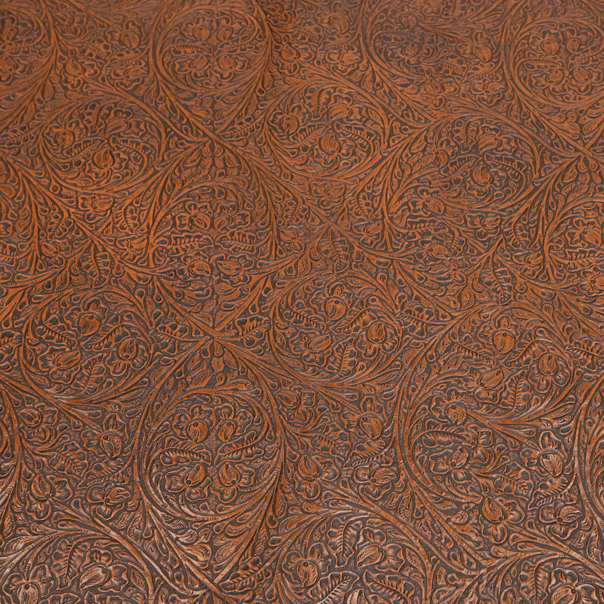 57-2719.SLC.3.jpg Western Tooled Side - British Tan Image