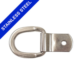 1" Clip & Dee - Stainless Steel