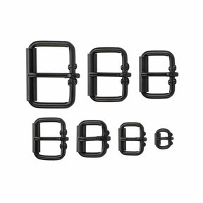 Black Roller Buckles