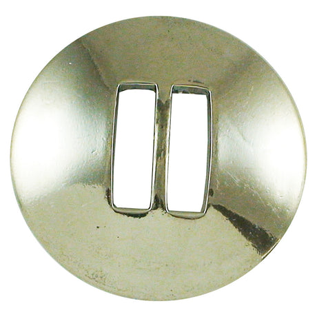 186-135001.SLC.01.jpg 1" Plain Slot Concho - Stainless Steel Image