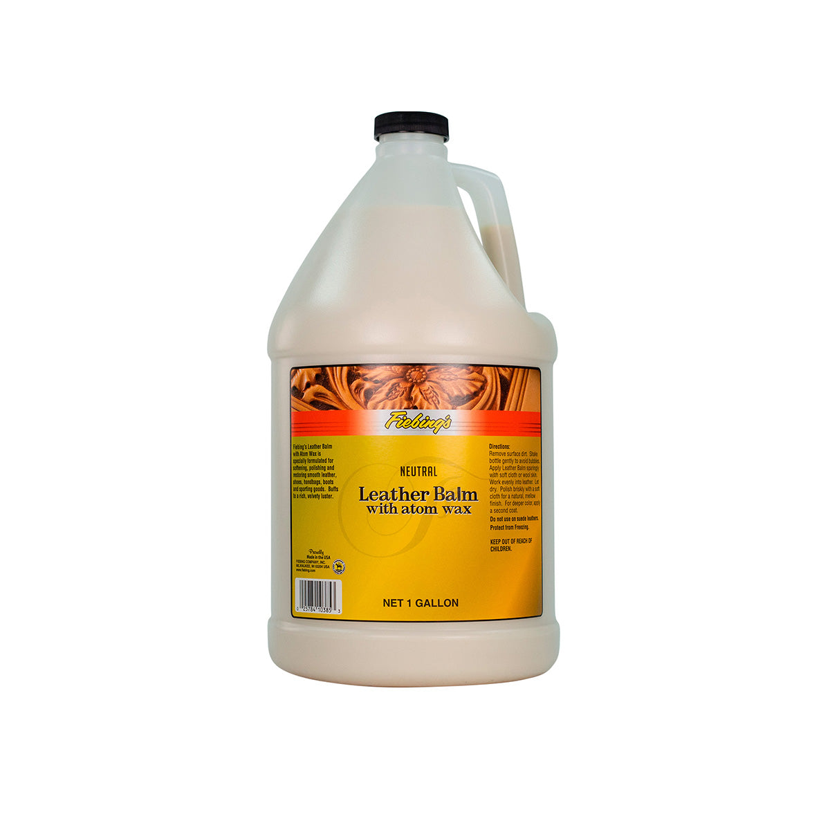 34-218200.SLC.01.jpg Fiebing's Leather Balm With Atom Wax Finish - Neutral 1 Gallon Image