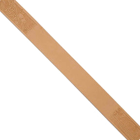 1-1/2" Embossed Deer Name Space Belt Strip