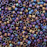 Delica Bead - Brown AB Opaque Matte DB884