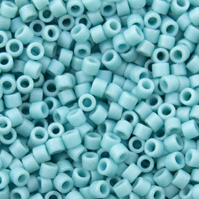 Delica Bead - Light Aqua Matte Metallic DB375