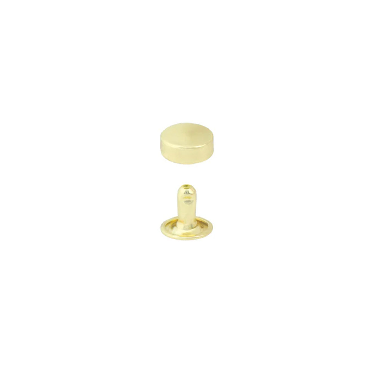 RFR.Brass Plate.9mm.01.jpg Raised Flat Rivets - 100 Pack Image