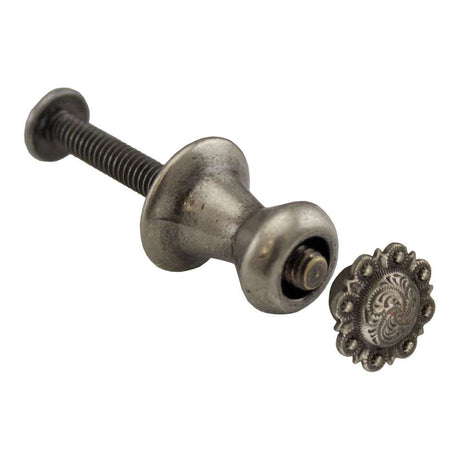 Adapter Knob for Concho - 2 Pack - Antique Nickel
