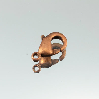 144-99.SLC.jpg 6pk Small Lobster Clasp - Antique Copper Image