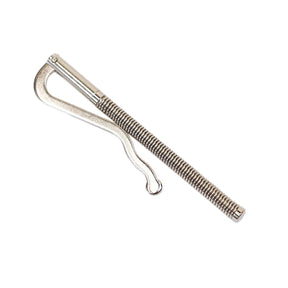 80mm Spring Bar Money Clip - Nickel Plate