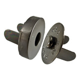¾" Magnetic Snap - Gunmetal 10pk