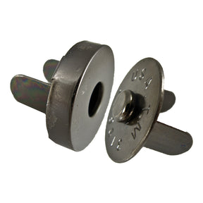 ¾" Magnetic Snap - Gunmetal 10pk