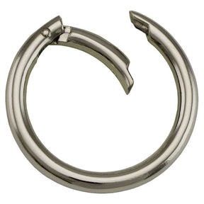 1 1/4" Spring Gate Round Ring - Pair