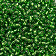 222-144202.SLC.jpg 10/0 Seed Beads - Green Lined 110g Image