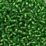 222-144202.SLC.jpg 10/0 Seed Beads - Green Lined 110g Image